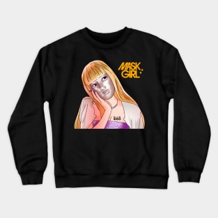 Mask Girl Crewneck Sweatshirt